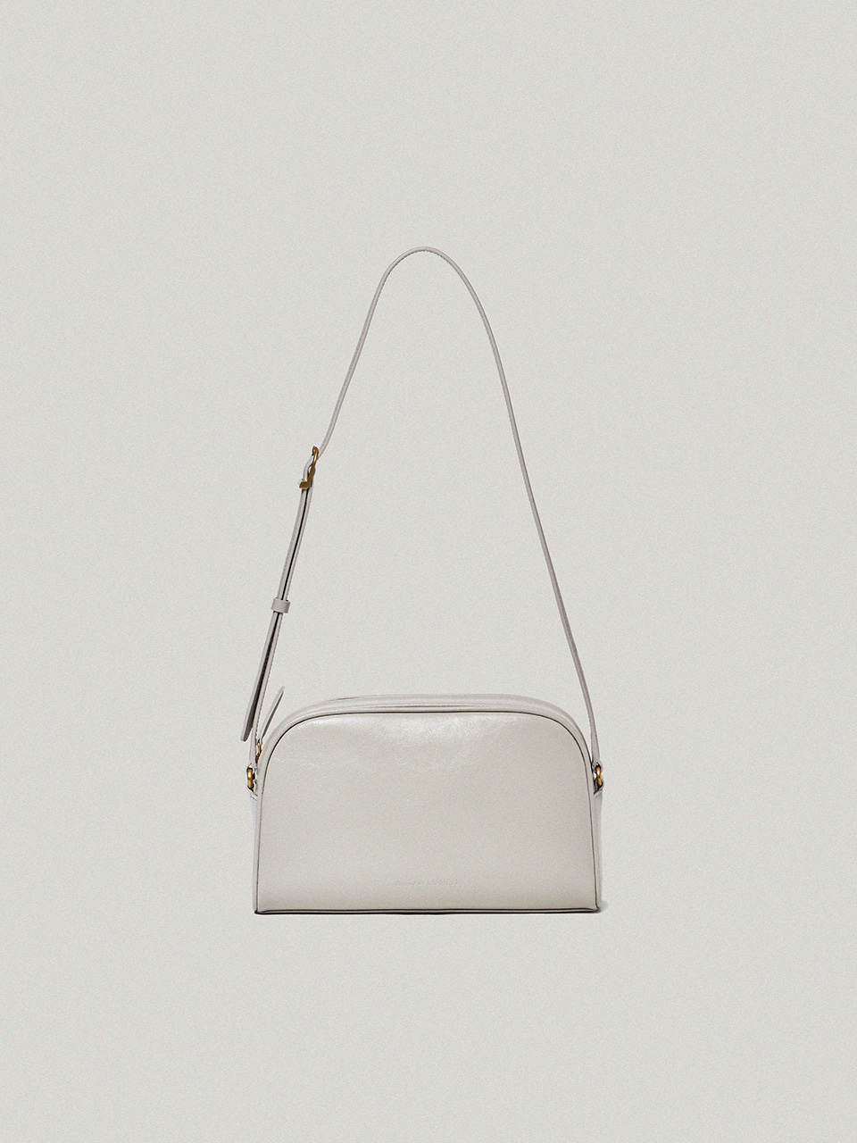Base Petit Shoulder Bag / Misty White